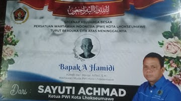 Innalillahi wainnailaihi Rajiun....Selamat Jalan Sesepuh Gp.Ampeh semoga husnul khatimah.