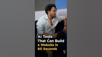 🔥AI Tools That Can Build Your Website in 60 Seconds #shorts #simplilearn