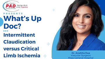 Intermittent Claudication versus Critical Limb Ischemia?