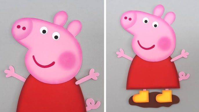 Passo a passo: casa da Peppa pig em eva 