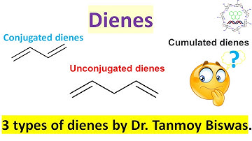 3 types of Diene and reason for their difference by Dr. Tanmoy Biswas.