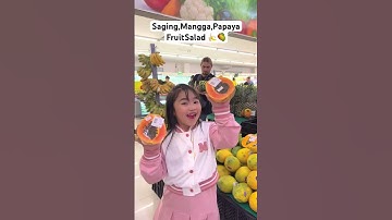 Fruitsalad!🥰 #alyonabaquial #dance #cutie #cute #fruits #fruitsalad #yummy #shorts #fyp #fypp #yt