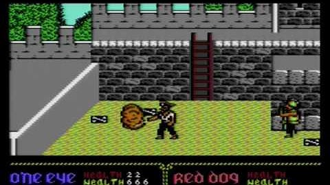 Skull and Crossbones - Commodore C64