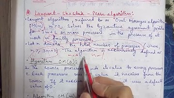 Part-40: Lamport shostak algorithm in brief in a easy way
