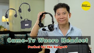 CAME-TV Waero Headset - My FAVORITE Wireless Communication Solution!!!