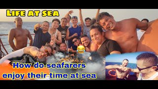 SEAFARERS PARTY IN THE RED SEA | LIFE AT SEA | SEAMAN VLOG S1 EP.34
