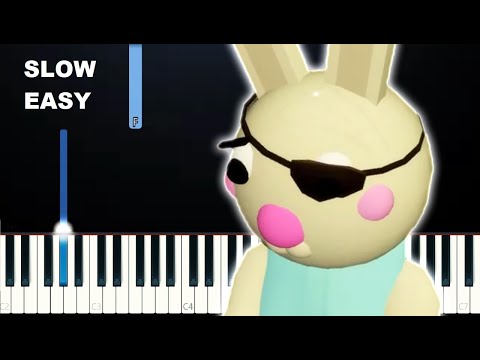 Dario D Aversa Bunny S Theme Slow Easy Piano Tutorial Sheet