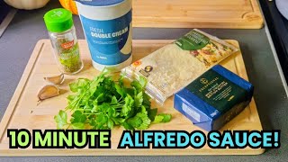 картинка: Домашний соус альфредо всего за 10 минут! 🕒 Банка не нужна!