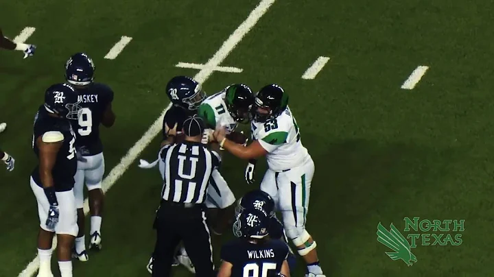 North Texas Football: NT vs Rice Game Highlights  9/24/16
