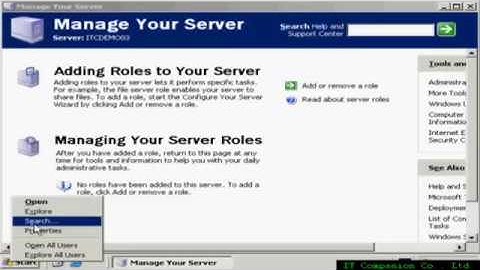 03 การ Convert FAT to NTFS windows Server 2003