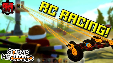 REMOTE CONTROL CAR RACE! 🏎 Scrap Mechanic Multiplayer Monday! Ep28