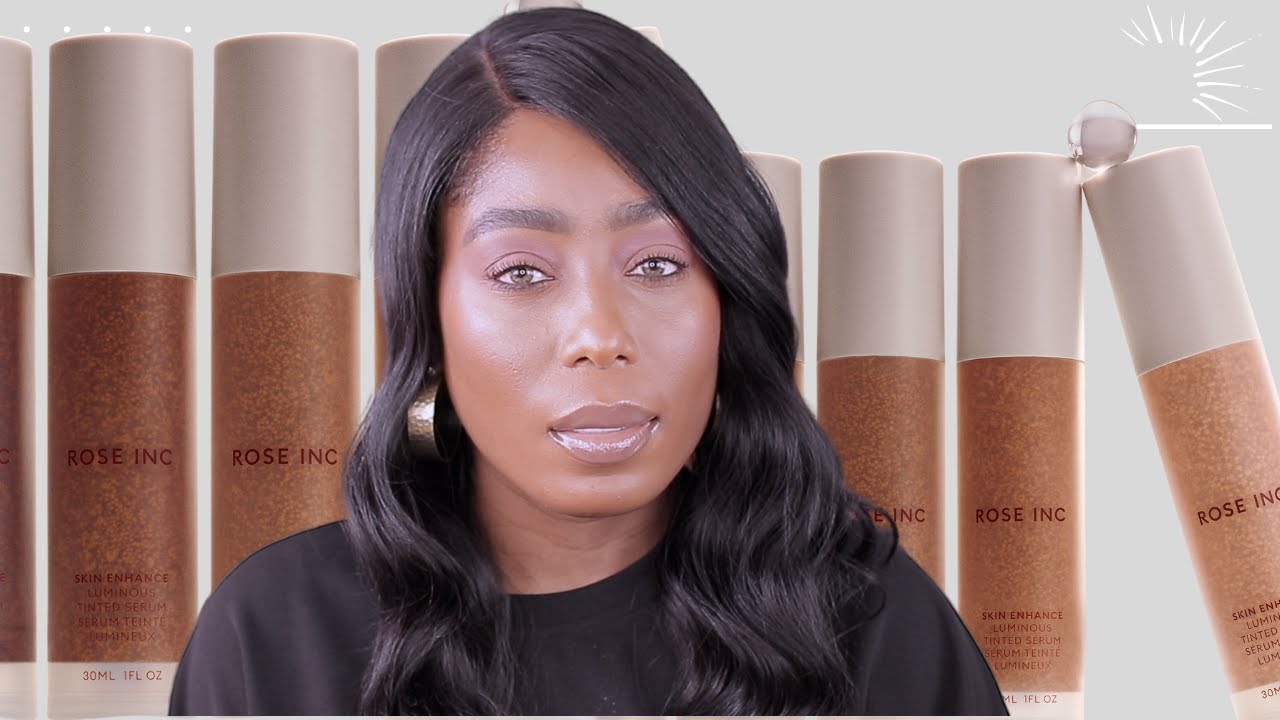 Rose Inc Skin Enhance Luminous Tinted Serum Review Swatch