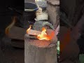 The process of bending a dodos, a palm oil harvesting tool.🔥🤩 #DodosMaking #PalmOilHarvesting