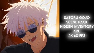 Satoru gojo ( hidden inventory arc ) Scenepack 4K 60 FPS