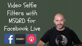 Video Selfie Filters with MSQRD for Facebook Live screenshot 1