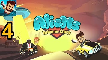 Alien Drive Me Crazy Gameplay Walkthrough Part 4 - District 9 - Boss - Android & ios Gameplay