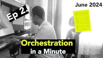 Orchestration in a Minute | How to Compose a Dissonant Bass #composer #conductor (Ep2, June