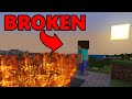 Minecraft Steve is BROKEN