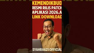 KEMENDIKBUD RILIS PATCH DAPODIK 2026.A! LINK RESMI & FITUR TERBARU 😱📥 #dapodik2026 #patch #error