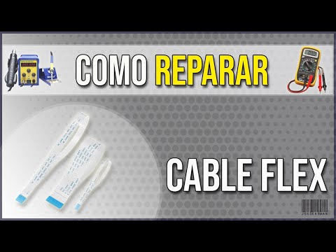 Video: ¿Cómo se reemplaza un cable plano?
