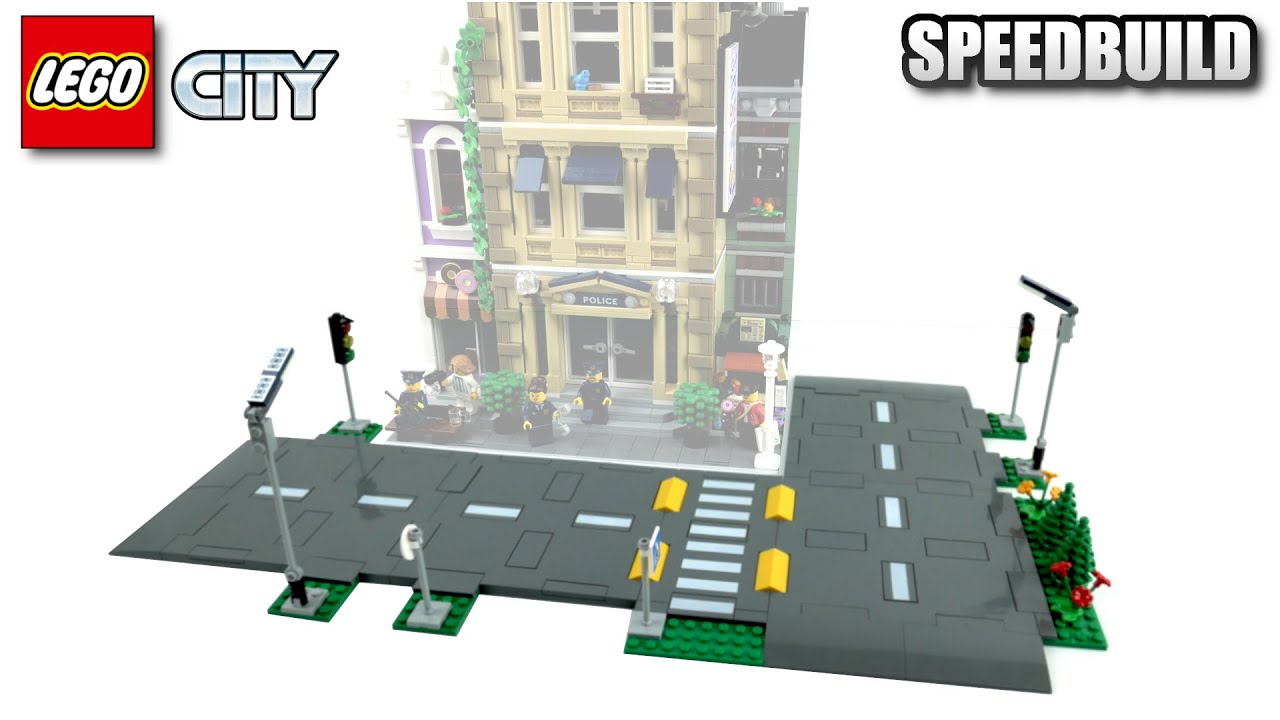 NEW LEGO CITY 'Road Plates' 60304  Speedbuild + Cinematic Shots 