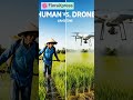 Farmers Are Using DRONES to Spray Crops Now! 🚁🌾 #floralseries #flowers #flowerarranging #flower