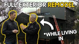 Never Replace or Paint your Siding Again? ALUMINUM!  FULL EXTERIOR PASSIVE HOUSE REMODEL
