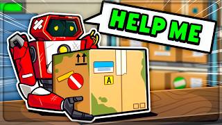 I kicked robots to make them work faster