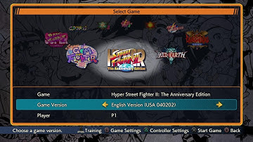 Capcom Fighting Collection Game List PS4 LPOS