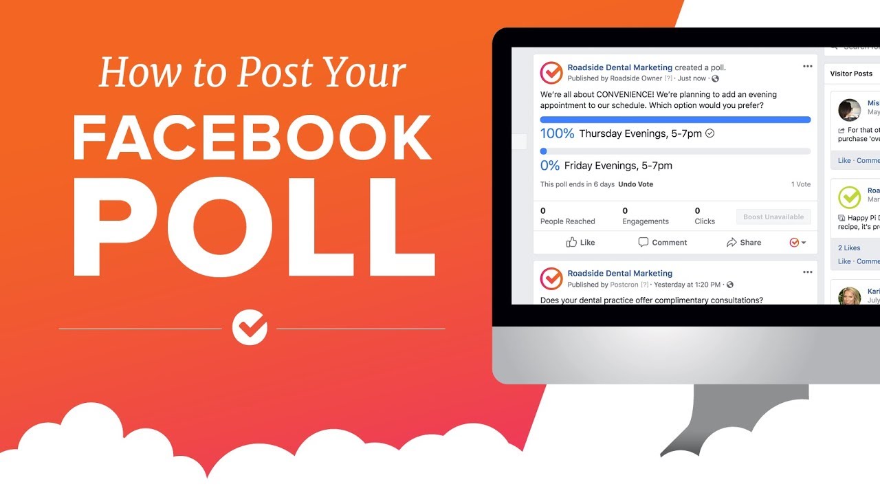 How to Post a Facebook Poll