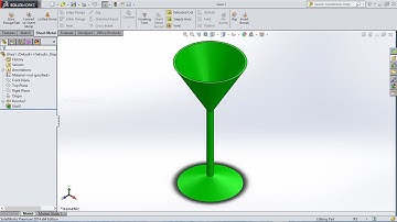 SolidWorks tutorial Glass