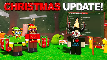 Using HACKS For The CHRISTMAS UPDATE In 99 Nights in the Forest Script!