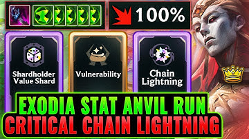 Chain Lightning Deletion: Crit Zaahen Anvil Run with Vuln + Crazy Bleeds | League Arena Gameplay