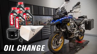 How To Change the Engine Oil & Reset Service Interval on BMW R 1250 GS/GSA