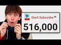 Don't Subscribe just passed HALF A MILLION Subscribers