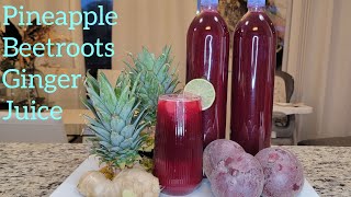 Pineapple And Beetroots Juice For Good Health