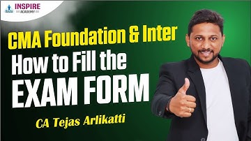 How To Fill CMA Foundation Exam Form | Complete Guide: Fees, Dates & Process #cmafoundation