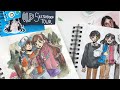 my OLD middle school art ♡ sketchbook tour/ flip through