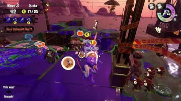 Switch Stream - Splatoon 2 Salmon Run All-Grizzco weapons