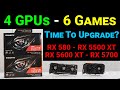 Which $200 to $300 GPU Should You Buy? — RX 580 / RX 5500 XT / RX 5600 XT / RX 5700 — 6 Games Tested