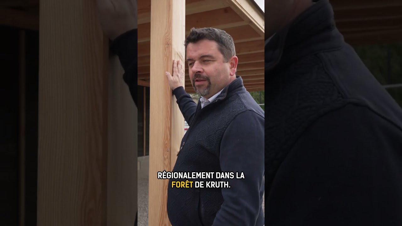 Garage ossature bois, Clé en Main, à Neuf-Brisach