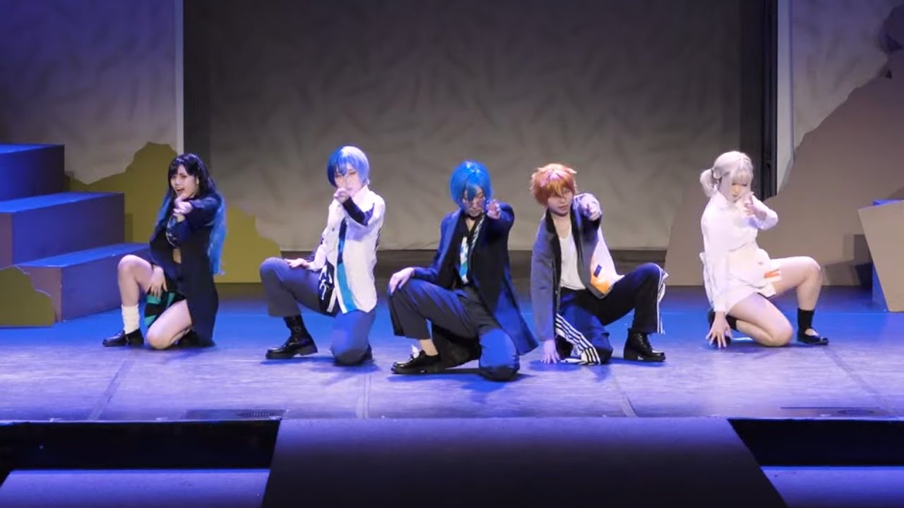 [55회 코스띠아모 VIVID BAD SQUAD]크레이지 스트리트 비이이임팀 (シャンティ샨티+  虚ろを扇ぐ 공허함을 부추기다 +  シネマ  시네마)