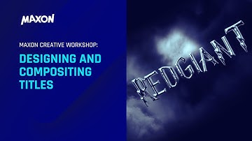 C4D & Redshift: Designing Fantasy Titles (1 of 3)