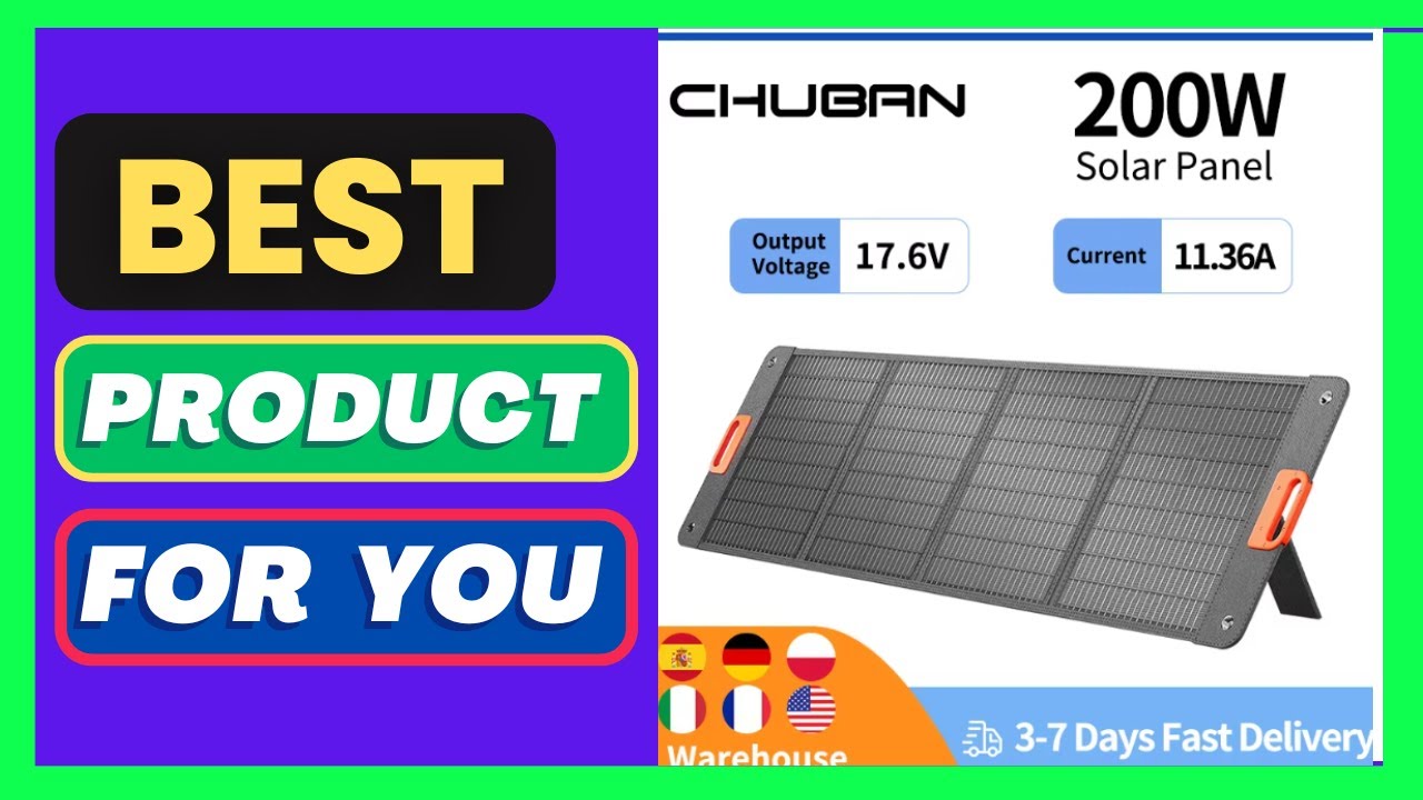 ETFE 60w 100w 200W Foldable Solar Panels Cell Portable Solar