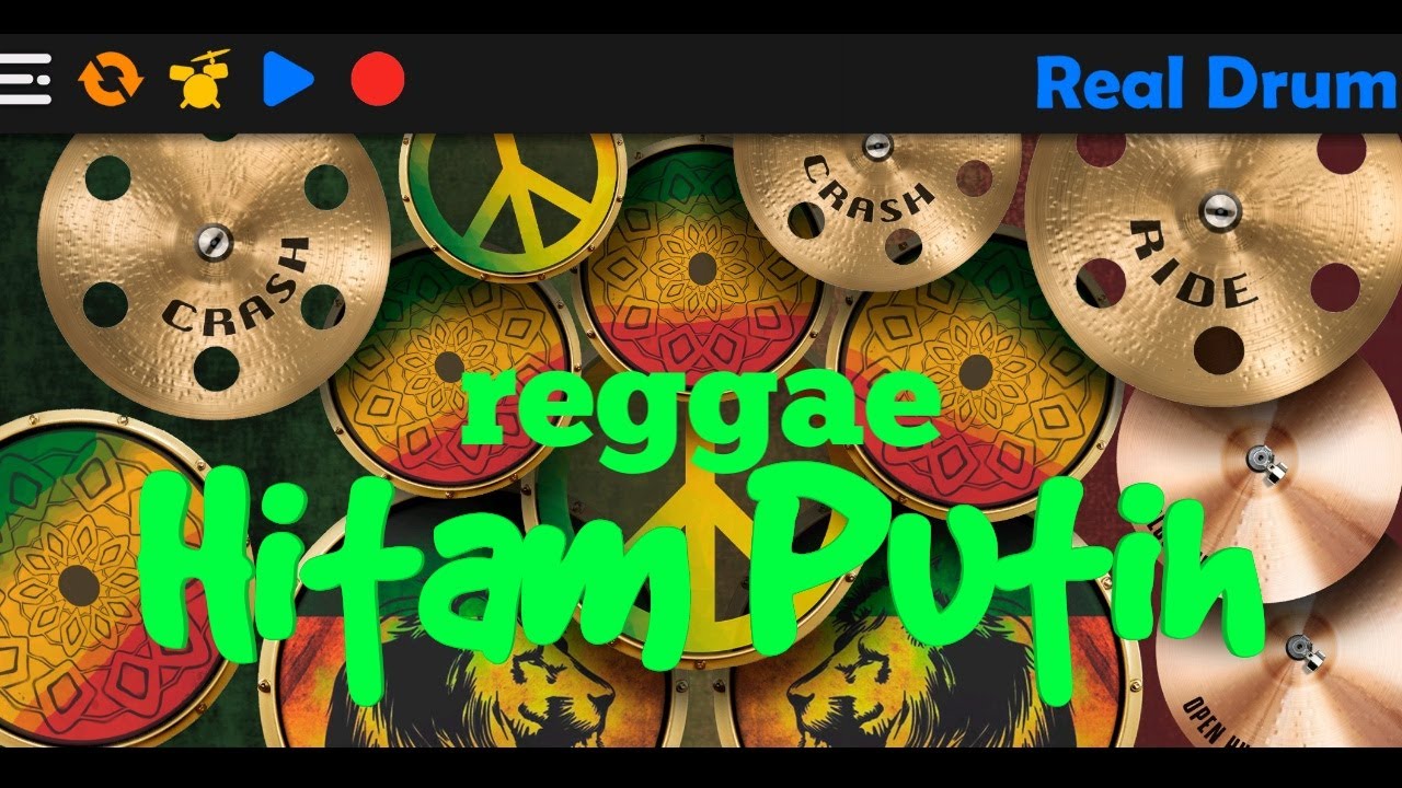  HITAM  PUTIH  reggae real  drum cover kidaltv YouTube