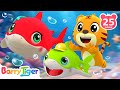 Baby Shark DOO DOO DOO! | Animal Dance Party | Sing with Kids Songs & Nursery Rhymes | BarryTiger