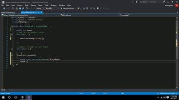 Unity C# Access Variable From Another Script and Use Delay Method