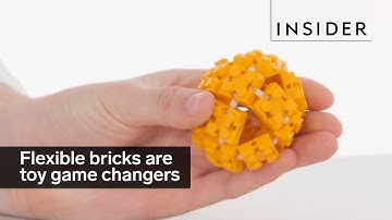 Flexible bricks are a game changer for construction toys