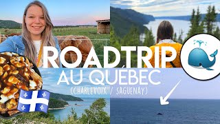 MAGNIFIQUE ROADTRIP À TRAVERS LE QUÉBEC: TOUS LES DÉTAILS! ?⛰ (Charlevoix, Saguenay, Côte-Nord)