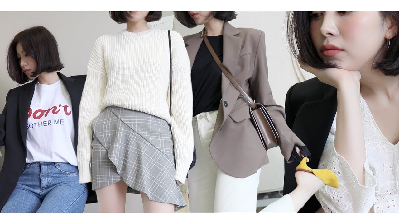 (eng)Spring Lookbook & Haul / 나의 소박하고 심심한 봄옷들